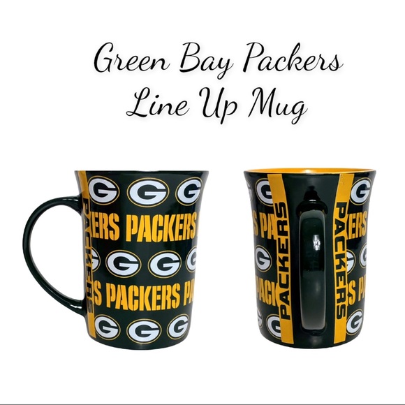 The Memory Company Other - New The Memory Company Green Bay Packers Line Up Mug